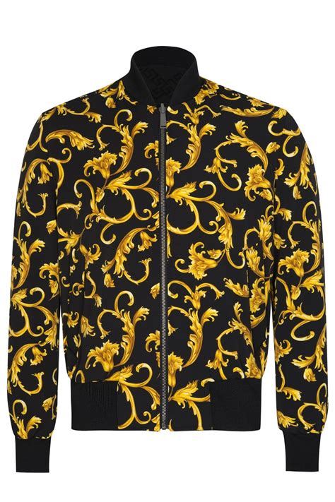 manteau versace|versace mens suede bomber jacket.